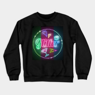 Glitter Crewneck Sweatshirt